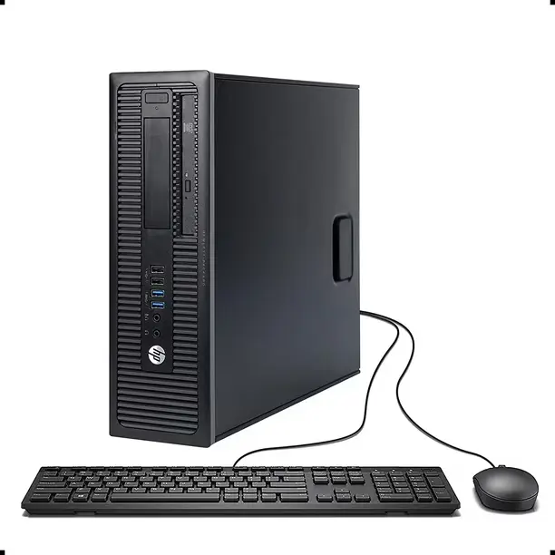 Computadora HP Desktop Refubished Core i5 4a, 8GB RAM, 240GB SSD, Teclado, Mouse, Antivirus Bitdefender Plus Gratis