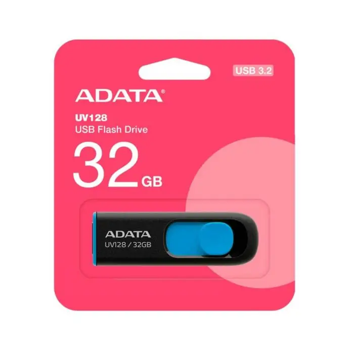 Memoria USB ADATA 32GB UV128 Negro