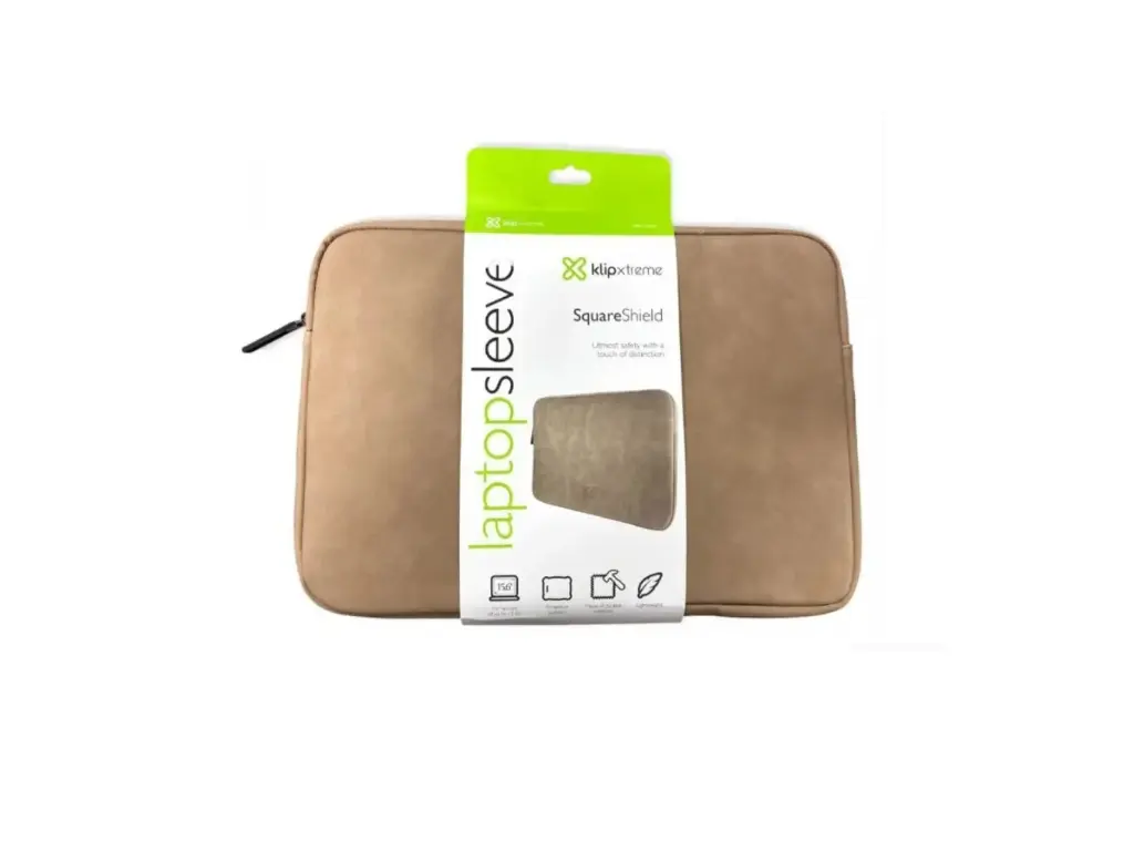 Funda para Portatil 15.6 Klip Xtreme SquareShield KNS-220KH khaki