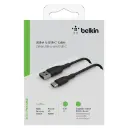 Cable USB USB-A to USB-C Belkin BostCharge 1 Mts Black