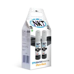 2-Pack Tinta NKT 70ML Black Epson Series 544