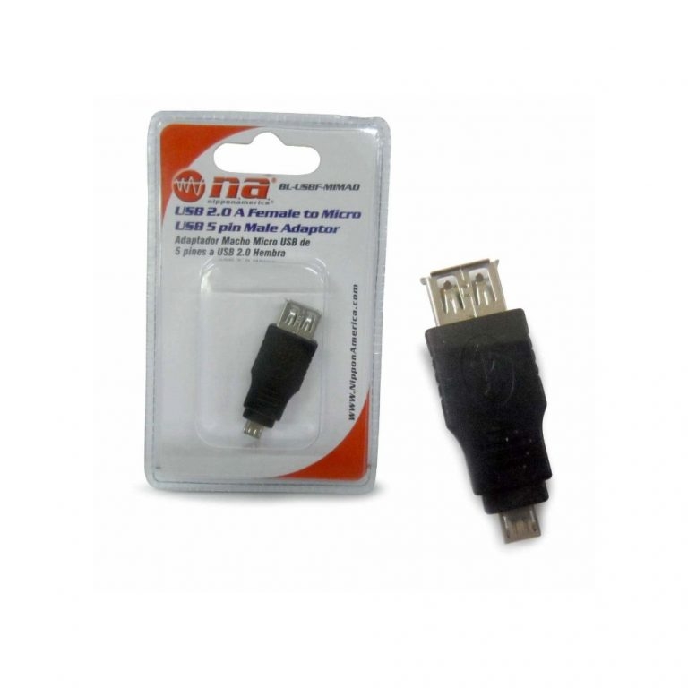 Adaptador na usb 2.0 Hembra a Micro USB macho