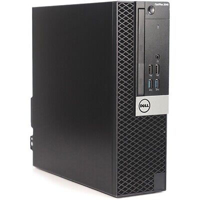 Computadora Dell  Desktop Core i3 6a 256GB SSD 8GB RAM Teclado y Mouse