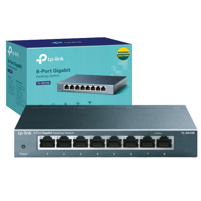 Switch TP-Link TL-SG1088 8 puertos Gigabit