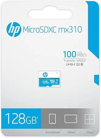 Memoria MicroSDXC 128GB HP U1 sin adaptador