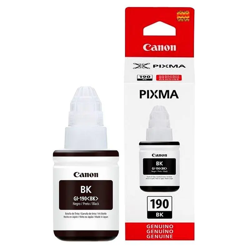 Tinta Canon GI-190 BK Black