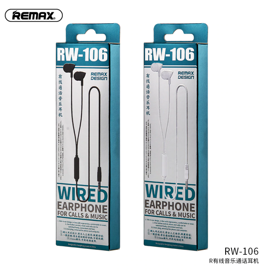 Audifonos In Ear REMAX RM 106