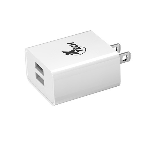 [110864] Cargador Dual USB AC/110 5V XTC-202 Dado