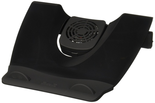 [201233] KlipX Notebook Stand Black 4USB Port-Fan KNS-110B