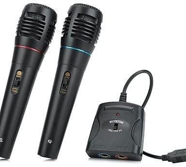 [390017] Micrófonos Karaoke PC/PS3/Wii/X360 Par