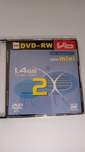 [140089] Mini DVD-RW Caja Slim VIO
