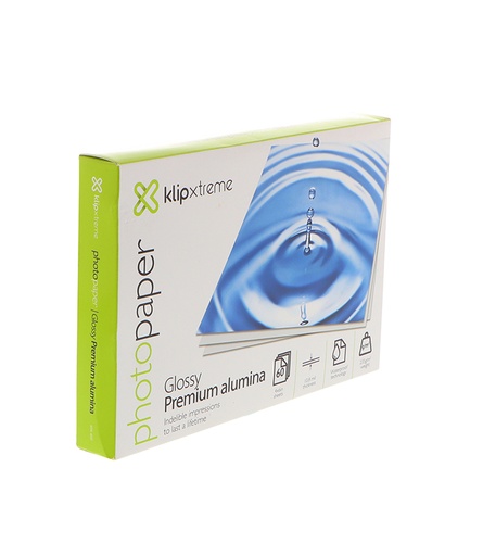 [140171] Papel Foto 4x6 Alumina 60pack 235gm2 Klip Xtreme