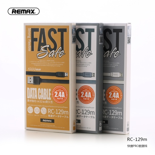 [110714] Cable Micro USB Remax RC 129