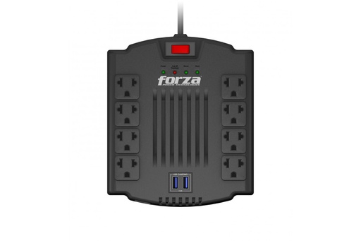 [150109] Regulador Forza FVR-1211 1200VA 600W 8 NEMA 115V