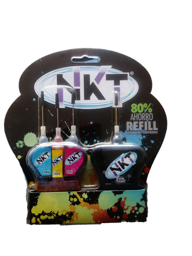[140164] Tinta DYE Blister 60ml Full Colors NKT