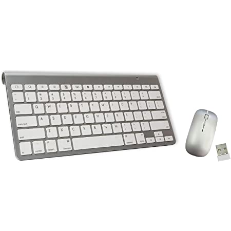 [110870] Teclado y Mouse inalámbrico Supersonic Gris Metálico