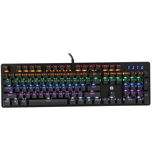 [110913] Teclado USB Gaming HP GK100F