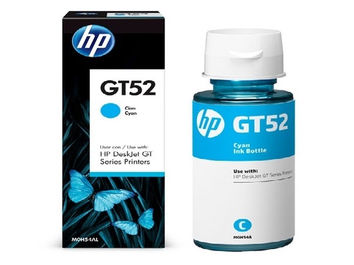 [140228] Tinta HPAC Tanque M0H54AL GT52 Cyan HP