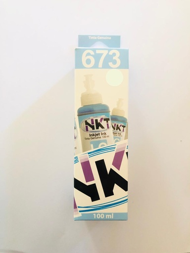 [120239] Tinta NKT 673 Epson Cian Claro L800