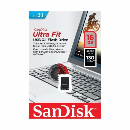 [200338] Memoria USB 3.1 Ultra Fit Z430 16GB Sandisk