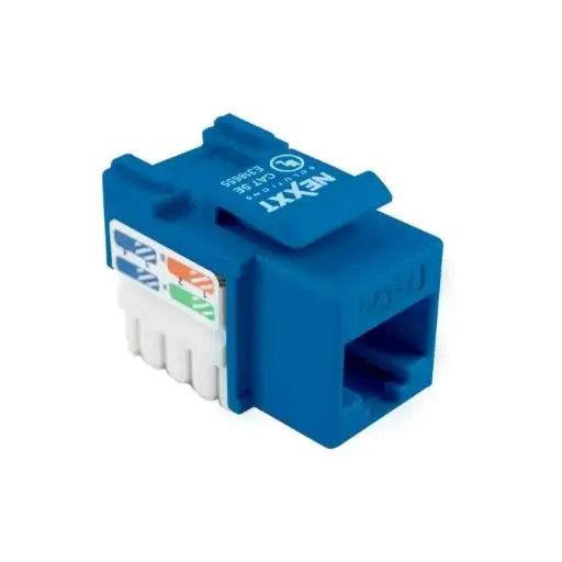 [240069] Dado Unshielded Keystone Jack Cat5e 110 Type Gray Nexxt