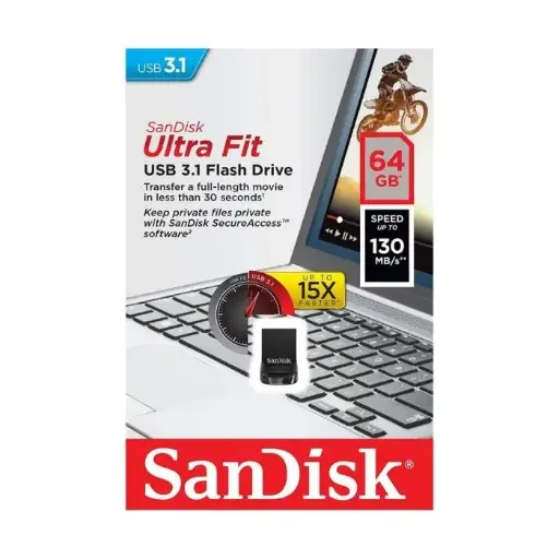 [200340] Memoria USB 64GB Z430 Ultra Fit Sandisk