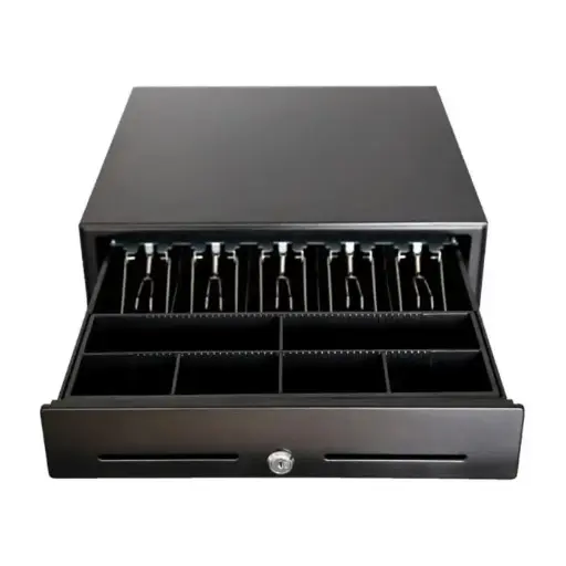 [430040] Caja Cash Drawer AON CDK-58 Black billetes y monedas