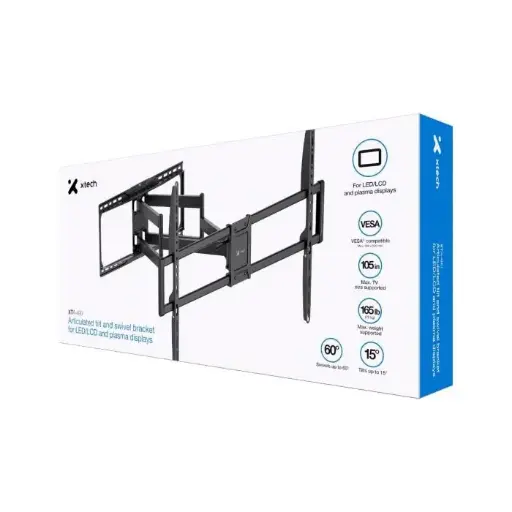 [102104] Soporte Pantalla Pared Xtech Aticulated Brkt Tilt/Swivel 50-105 in XTA-490
